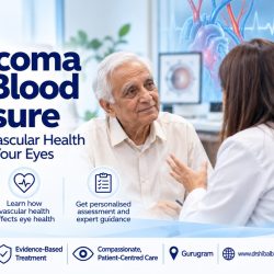 Dr Shibal Bhartiya glaucoma and blood pressure check, glaucoma specialist Gurgaon