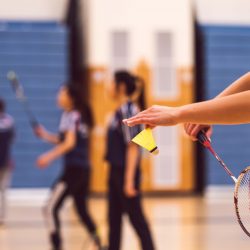 Badminton and eye injuries