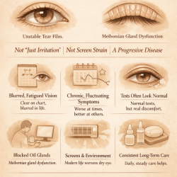 Dry Eye Is Not Just Dryness: Managing It as a Chronic Condition