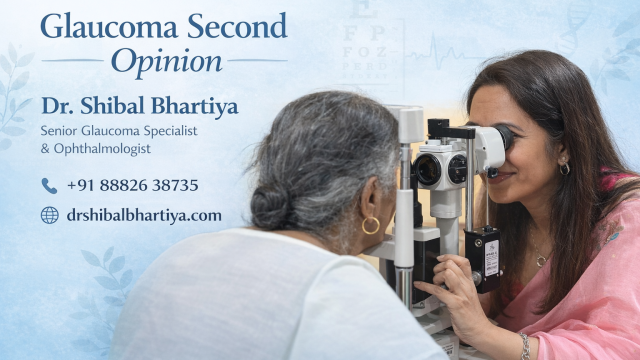 Dr Shibal Bhartiya glaucoma second opinion Gurgaon independent clinical review