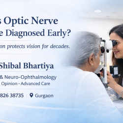 Dr Shibal Bhartiya early optic nerve damage diagnosis OCT visual field Gurgaon