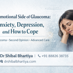 Glaucoma and mental health emotional impact anxiety depression dr shibal bhartiya best glaucoma specialist