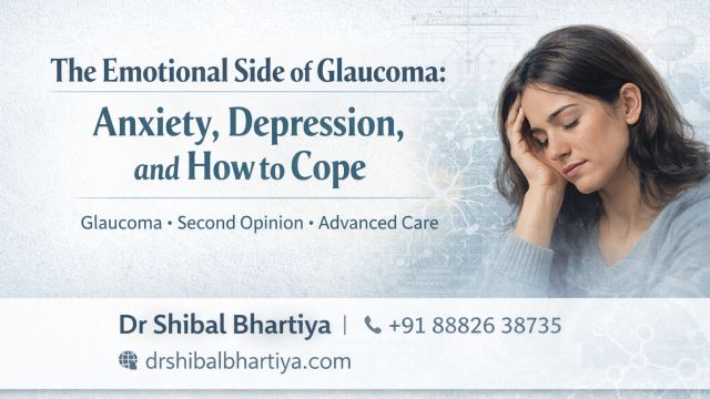 Glaucoma and mental health emotional impact anxiety depression dr shibal bhartiya best glaucoma specialist
