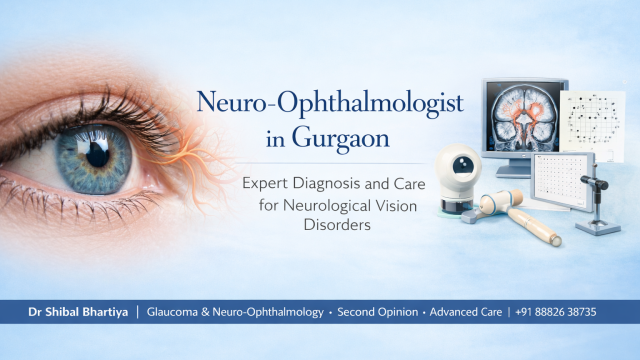 Neuro-Ophthalmologist in Gurgaon dr shibal bhartiya best eye doctor diplopia, papilledema, IIH, double vision