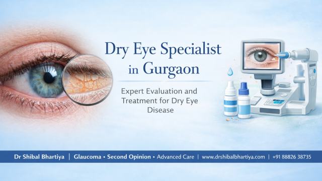dry eye specialist in gurgaon dr shibal bhartiya best doctor glaucoma specialist