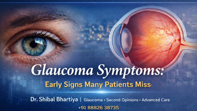 early glaucoma symptoms, optic nerve damage signs