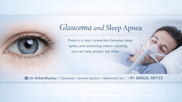 Glaucoma and Sleep Apnoea, Dr Shibal Bhartiya, Glaucoma Specialist, Gurgaon, normal tension glaucoma, blood flow