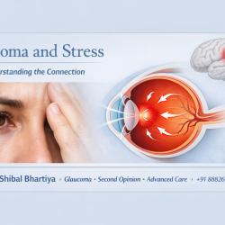 Glaucoma and Stress, Dr Shibal Bhartiya Best galucoma specialist gurgaon, complementary treatment