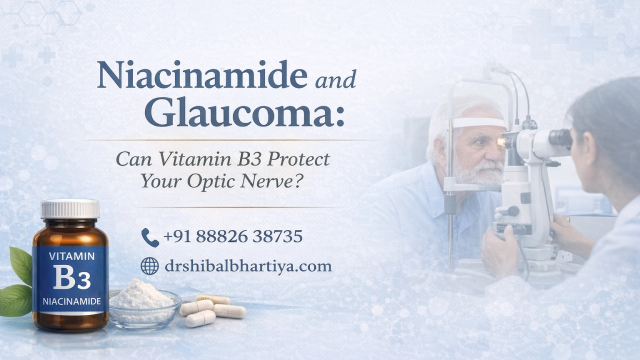 Niacinamide and Glaucoma Can Vitamin B3 Protect Your Optic Nerve dr shibal bhartiya, best glaucoma doctor, neuroprotection