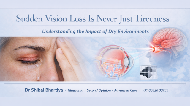 Sudden vision loss dr shibal bhartiya eye doctor in gurgaon