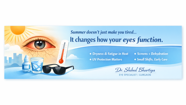 summer and your eyes, dr shibal bhartiya eye doctor in gurgaon