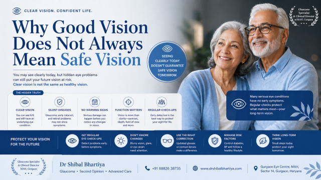 why good vision does not mean safe vision, low light, driving, second opinion in gurgaon, best eye doctor dr shibal bhartiya