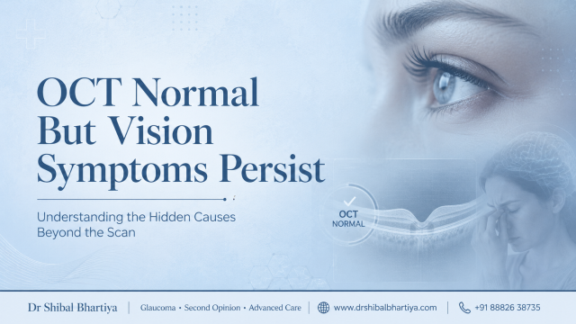Dr Shibal Bhartiya glaucoma specialist Gurgaon reviews tests for unexplained vision symptoms