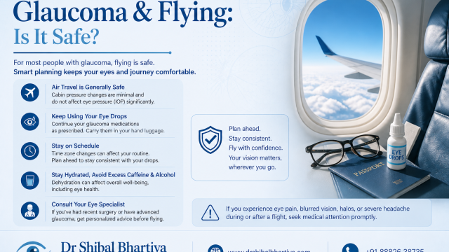 glaucoma and flying, altitudes and glaucoma, Second opinion, Dr Shibal Bhartiya, Glaucoma Specialist, Best Eye Doctor in Gurgaon