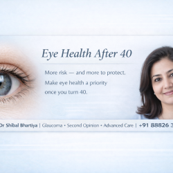 Eye health after 40 dr shibal bhartiya, best eye doctor gurgaon