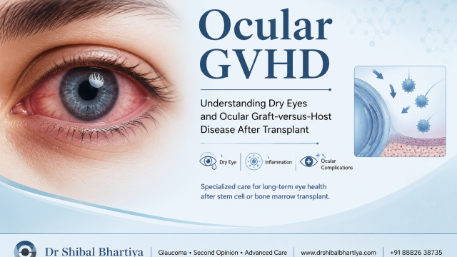 Dr Shibal Bhartiya slit-lamp examination ocular GVHD dry eye specialist Gurgaon