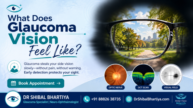 Dr Shibal Bhartiya what does glaucoma vision feel like Gurgaon, Dr Shibal Bhartiya, glaucoma specialist
