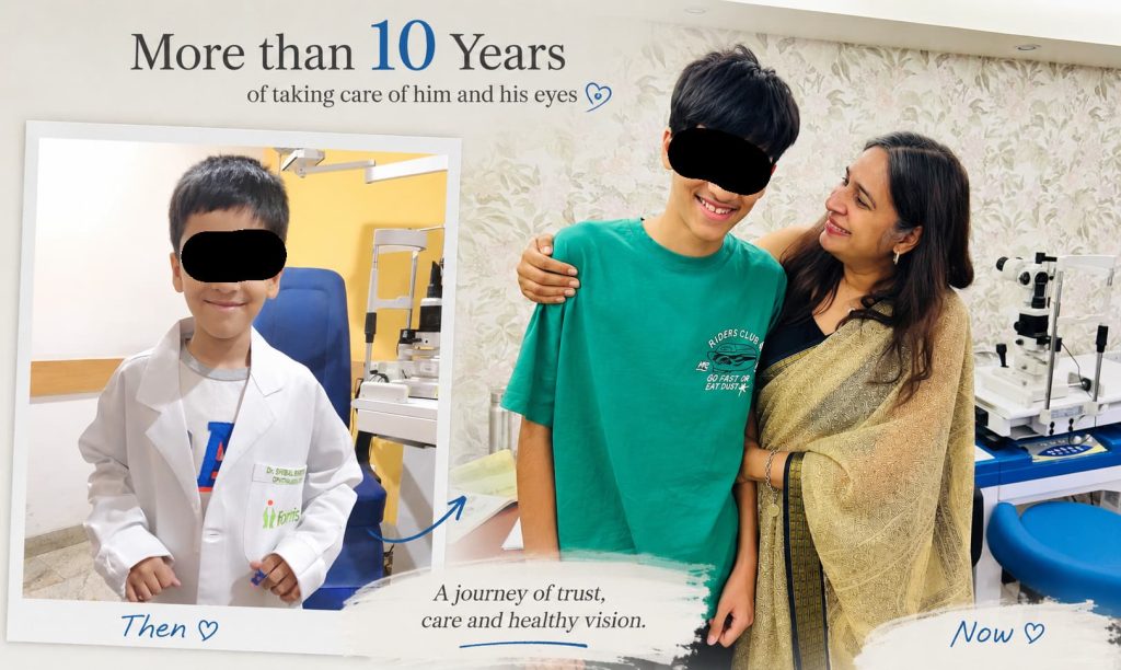 My patients love being the doctor for some time. Here is a young "little doctor", all grown up over the last decade! A journey of trust, affection, and great joy.