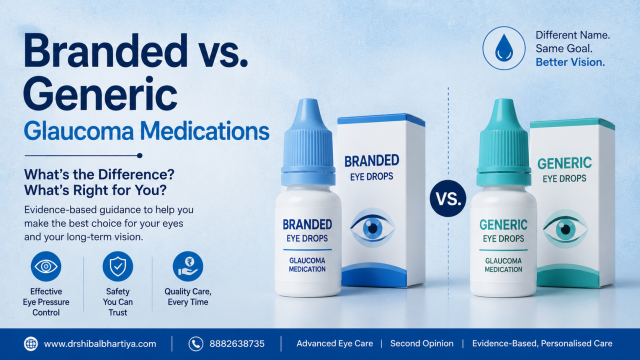 Dr Shibal Bhartiya glaucoma eye drops consultation Gurgaon