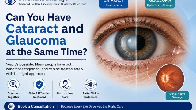 Can you have cataract and glaucoma at the same time? Dr Shibal Bhartiya explains