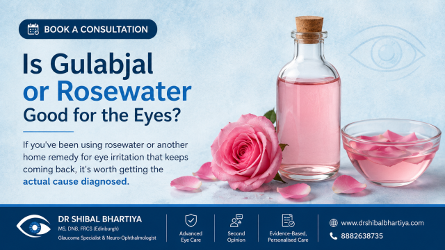Dr Shibal Bhartiya Gurugram explains rosewater gulabjal eyes safety myth